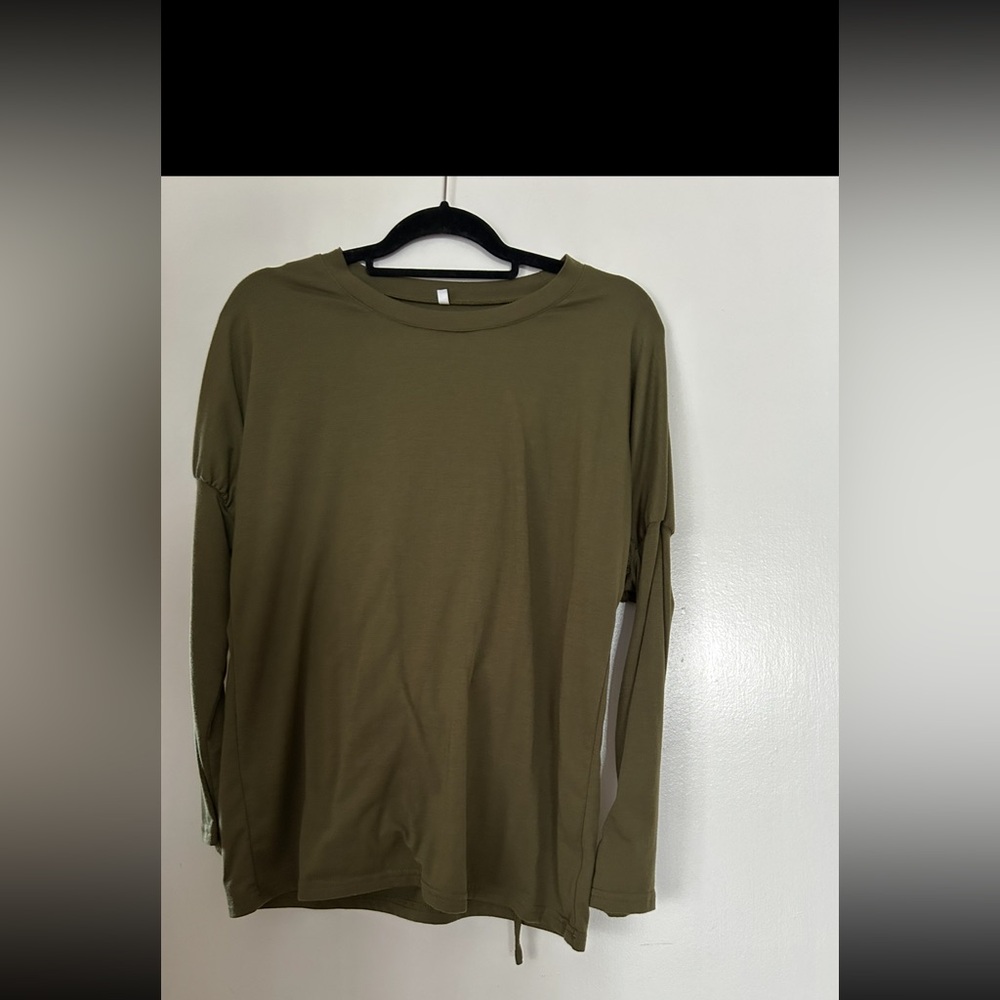 Olive Green Women's Top